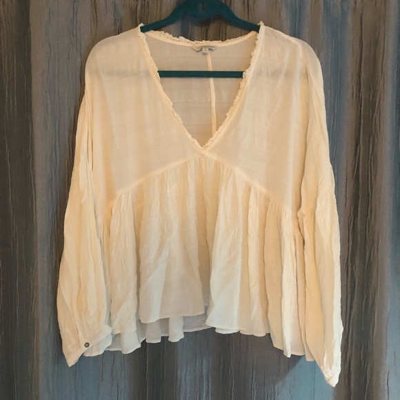 Lucky Brand Tops - Lucky Brand Boho Flowy Top!